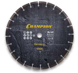 Диск алмазный Чемпион | L Concremax 350х25.4мм старый бетон