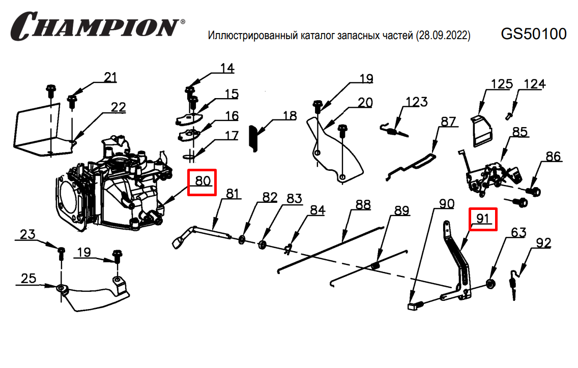 Champion gs50100