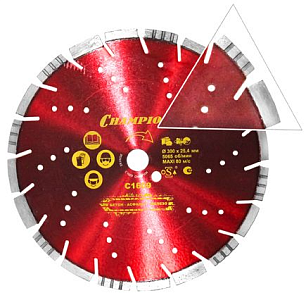 Диск алмазный Чемпион | PRO Mixtar 300х25.4мм бетон